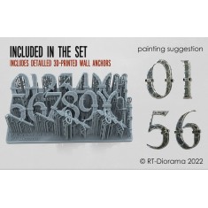 1/35 Wall Anchor Set Type 1
