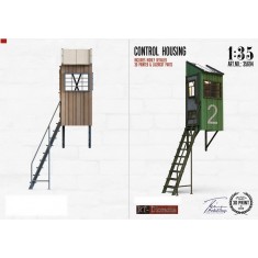 1/35 WWII Factory Control Housing