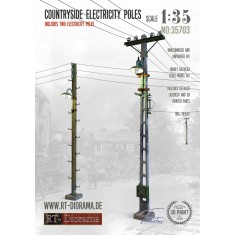 1/35 Countryside Electricity Poles