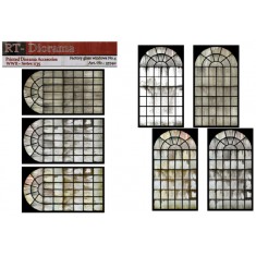 1/35 Printed Accessories: Factory Glass Windows No.4