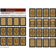 1/35 Printed Accessories: Lead-Glass Windows (yellow)