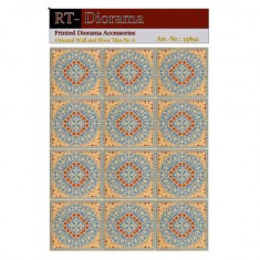 1/35 Printed Acc.: Oriental Wall and Floor Tiles No.6