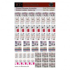 1/35 Printed Accessories: "Iraqi Newspapers"