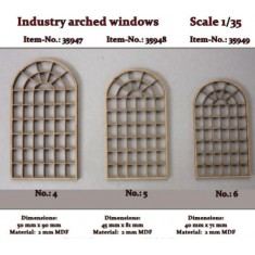 1/35 Industry Arched Windows No.6