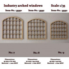 1/35 Industry Arched Windows No.9