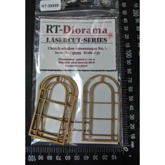 1/35 Church Windows Romanesque No.2