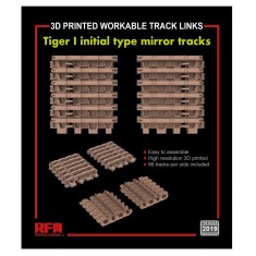 1/35 Tiger I Initial Type Mirror Tracks Workable Track Links (3D printed)