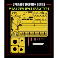 1/35 M4A3 76W HVSS Early Type Upgrade Detail set for RM-5058