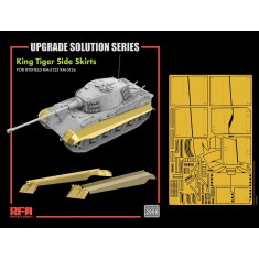 1/35 King Tiger Side Skirts for RM-5125/5126 SdKfz.182 Tiger Ausf.B