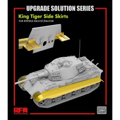 1/35 King Tiger Side Skirts Upgrade Set for RM-5137 / 5138