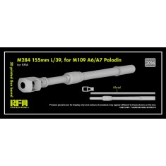 1/35 M109 A6/A7 Paladin Gun Barrel M284 155mm L/39 for Rye Field Model