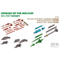 1/48 MiG-21MF UB-16-57 UM Rocket Launcher, R-3S /AA-2B Atoll B, RS-2US / AA-1 Alkali