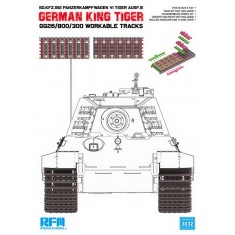 1/35 GG26/800/300 Workable Tracks for King Tiger series (plastics)