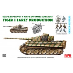 1/35 SdKfz.181 Tiger I Early Kursk 1943 with Wittmann [Standard Version]