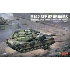 1/35 M1A2 SEP V2 with Trophy APS and CROWS LP RWS, Workable Tracks