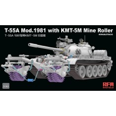 1/35 T-55A Model 1981 with KMT-5M Mine Roller