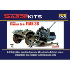 1/35 German 2cm Flak 38 Anti-aircraft Weapon