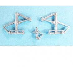 1/144 C-141 Starlifter Landing Gear for Roden kits (white metal)
