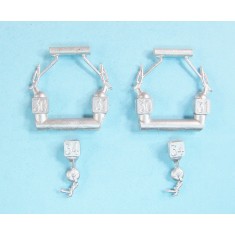 1/144 Mikoyan-Gurevich MiG-15BIS/UTI Landing Gear (2 sets) for Eduard kits