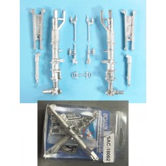 1/18 F-14 Tomcat Primary Main Landing Gear for 21st Century Toys (white metal)