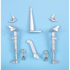 1/24 Supermarine Spitfire Mk.IXc Landing Gear for Airfix kits