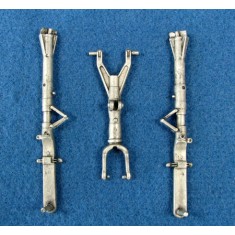 1/32 F-105 Thunderchief Landing Gear for Trumpeter/HobbyCraft kit (white metal)