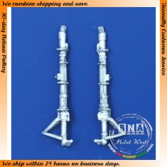 1/32 Focke-Wulf Fw 190 Main Landing Gear (White Metal) for Hasegawa kit