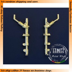 1/32 Vought F4U Corsair Main Gear (White Metal) for Trumpeter kit