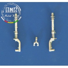 1/32 Kawasaki Ki-61 Hein Landing Gear (White Metal) for Hasegawa kit 