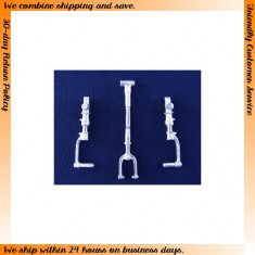 1/32 Bell P-39 Airacobra Landing Gear (White Metal) for Special Hobby kit