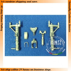 1/32 Junkers Ju 88 Landing Gear (White Metal) for Revell kit