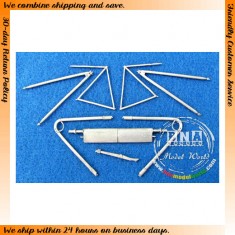 1/32 Albatros D.III Landing Gear & Struts (White Metal) for Roden kit