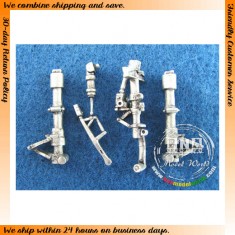 1/32 F-86 Sabre Landing Gear (White Metal) for Kinetic/Italeri kit