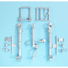 1/32 T-28B/D Trojan Landing Gear for Kitty Hawk kits (white metal)