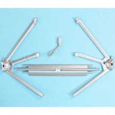 1/32 Salmson 2-A2 Landing Gear for Wingnut Wings kits (white metal)