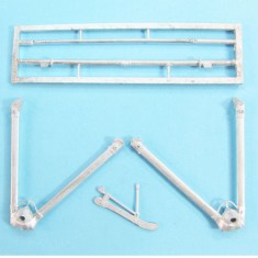 1/32 Albatros B.II Landing Gear for Wingnut Wings kits (white metal)