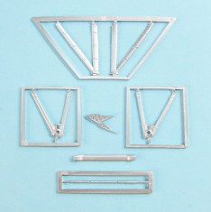1/32 Nieuport XXIII Landing Gear & V-Main Struts for Copper State Models