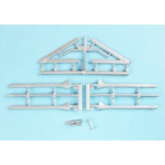 1/32 PZL P.IIc Landing Gear for IBG Model (white metal)