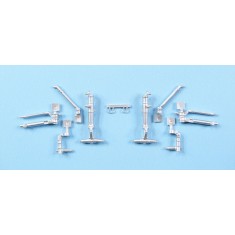 1/35 CH-47D Chinook Landing Gear for Trumpeter kits (white metal)