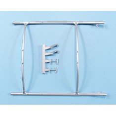 1/35 UH-1B Huey Landing Skids for Trumpeter kit (white metal)