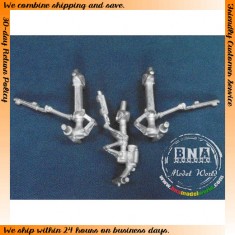 1/48 B29 Landing Gear (White Metal) for Monogram/Revell kit