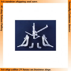 1/48 F/A-18E/F Landing Gear (White Metal) for Hasegawa kit "Super Bugs"