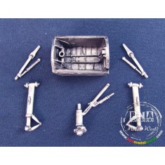 1/48 Martin B-57 Canberra Landing Gear (White Metal) for 1/48 Classic Airframes