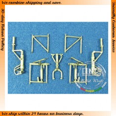 1/48 A-20 Havoc/Boston Landing Gear (White Metal) for AMT,Italeri,Revell