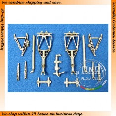 1/48 B-58 Hustler Landing Gear (White Metal) for Revell/Monogram kit