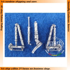 1/48 G.91 "Gina" Landing Gear (White Metal) for Italeri/ESCI kit