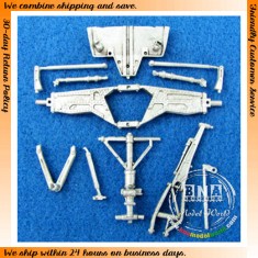 1/48 F-111 Landing Gear (White Metal) for HobbyBoss kit