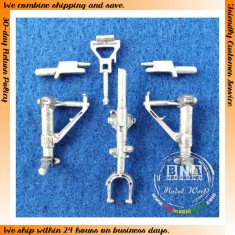 1/48 F-22 Raptor Landing Gear (White Metal) for Hasegawa kit