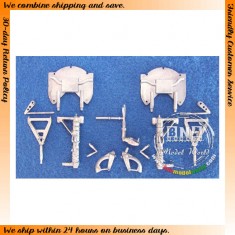 1/48 Junkers Ju-88 Landing Gear (White Metal) for Dragon/Revell/Promodeller