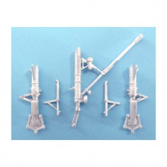 1/48 F-15 Eagle Landing Gear for Academy/Eduard kits (white metal)